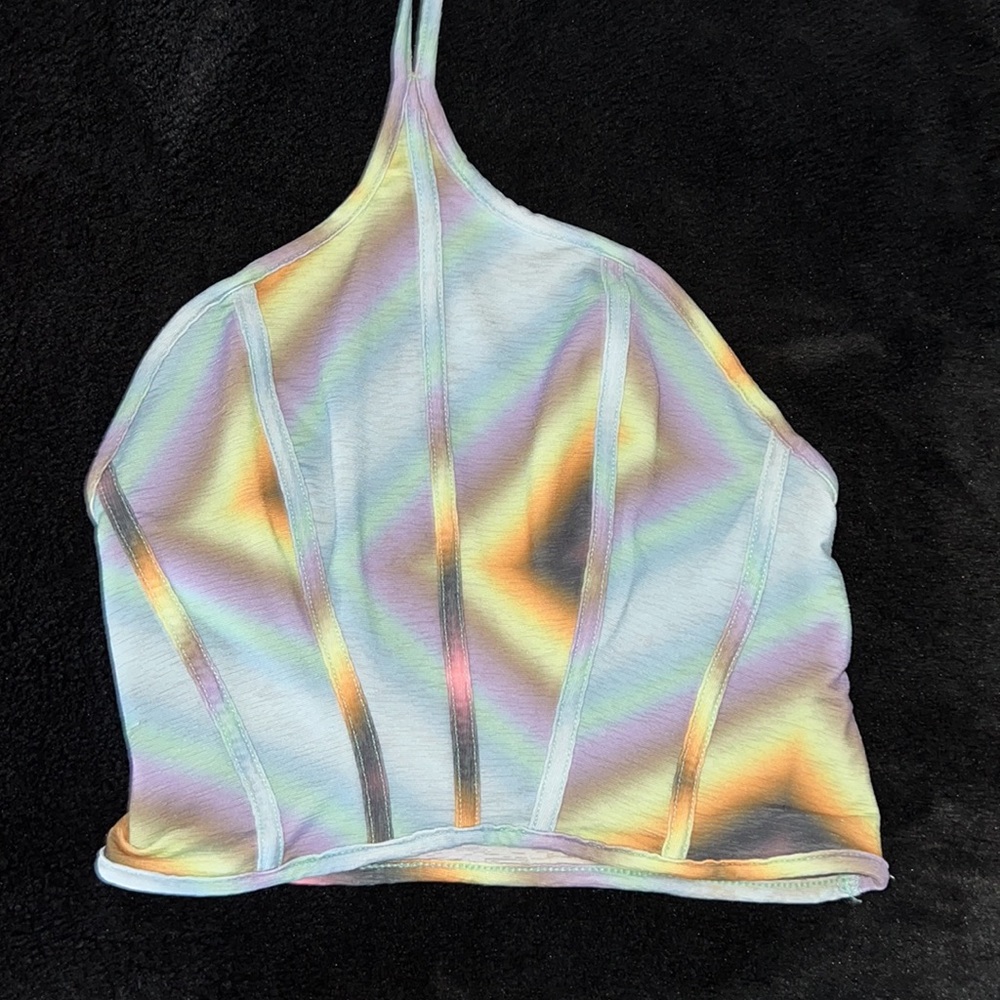 Urban outfitters colorful halter top